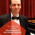 Klavierkonzert mit Hristo Kazakov