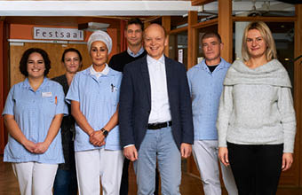 Das Johanneshaus Team
