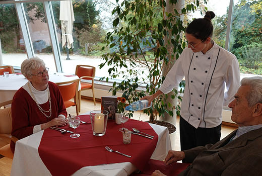 Essen und Genießen im Johanneshaus