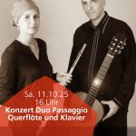 Konzert Duo Passaggio - Querflöte und Klavier