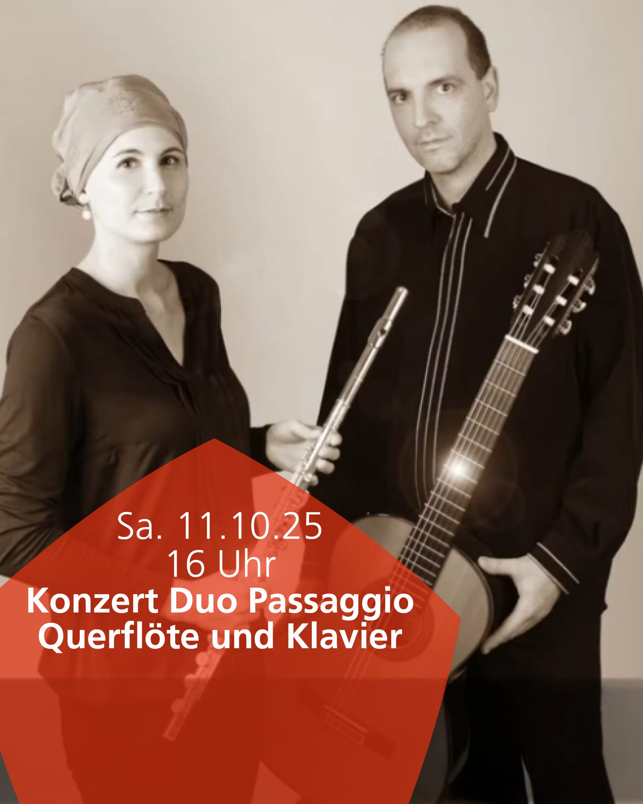 11.10.2025 Konzert mit dem Duo Passagio