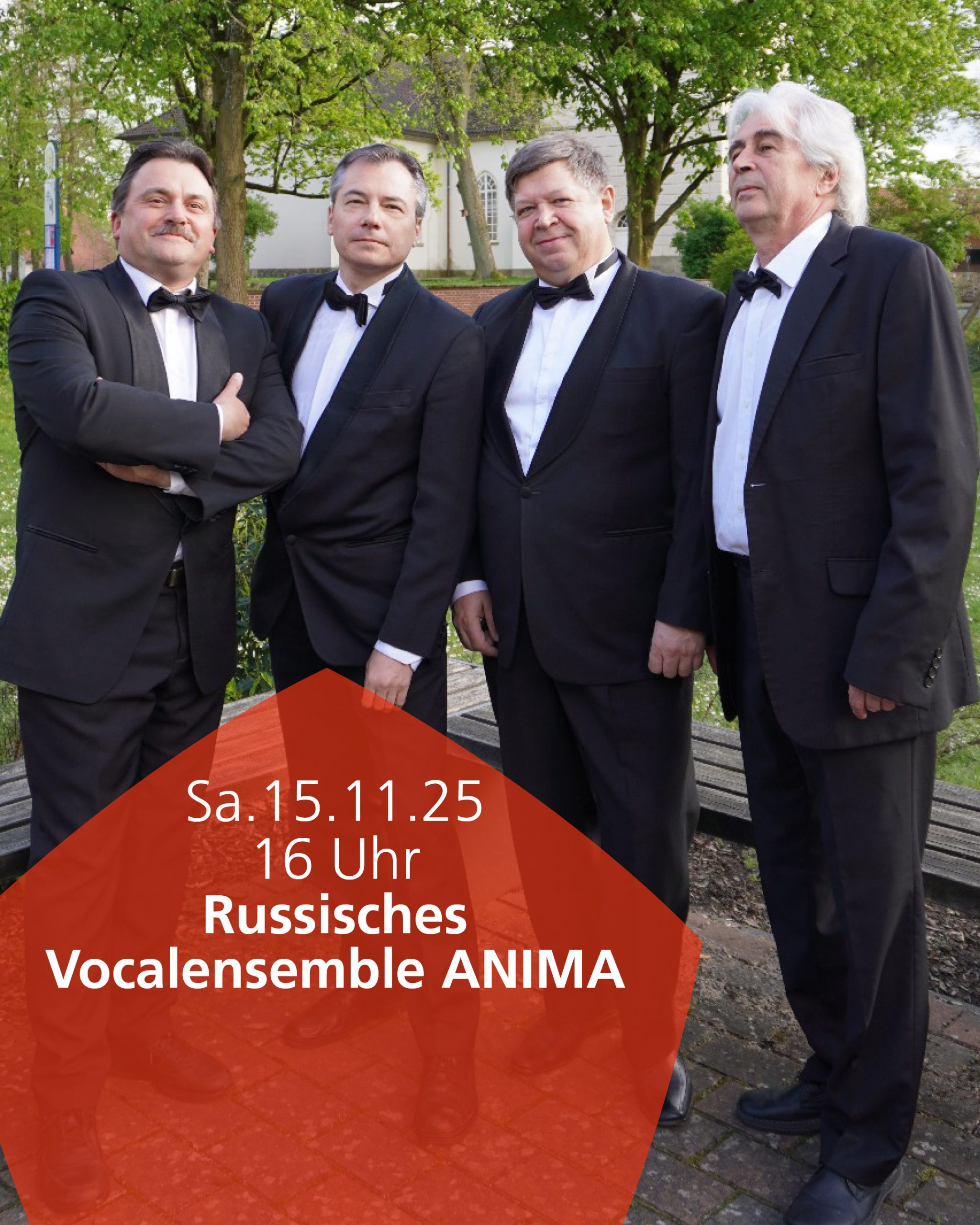 15.11.2025 Konzert mit dem russischen Vocalensemble ANIMA