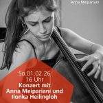 01.02.2026 Konzert mit Anna Meipariani und Ilonka Heilingloh