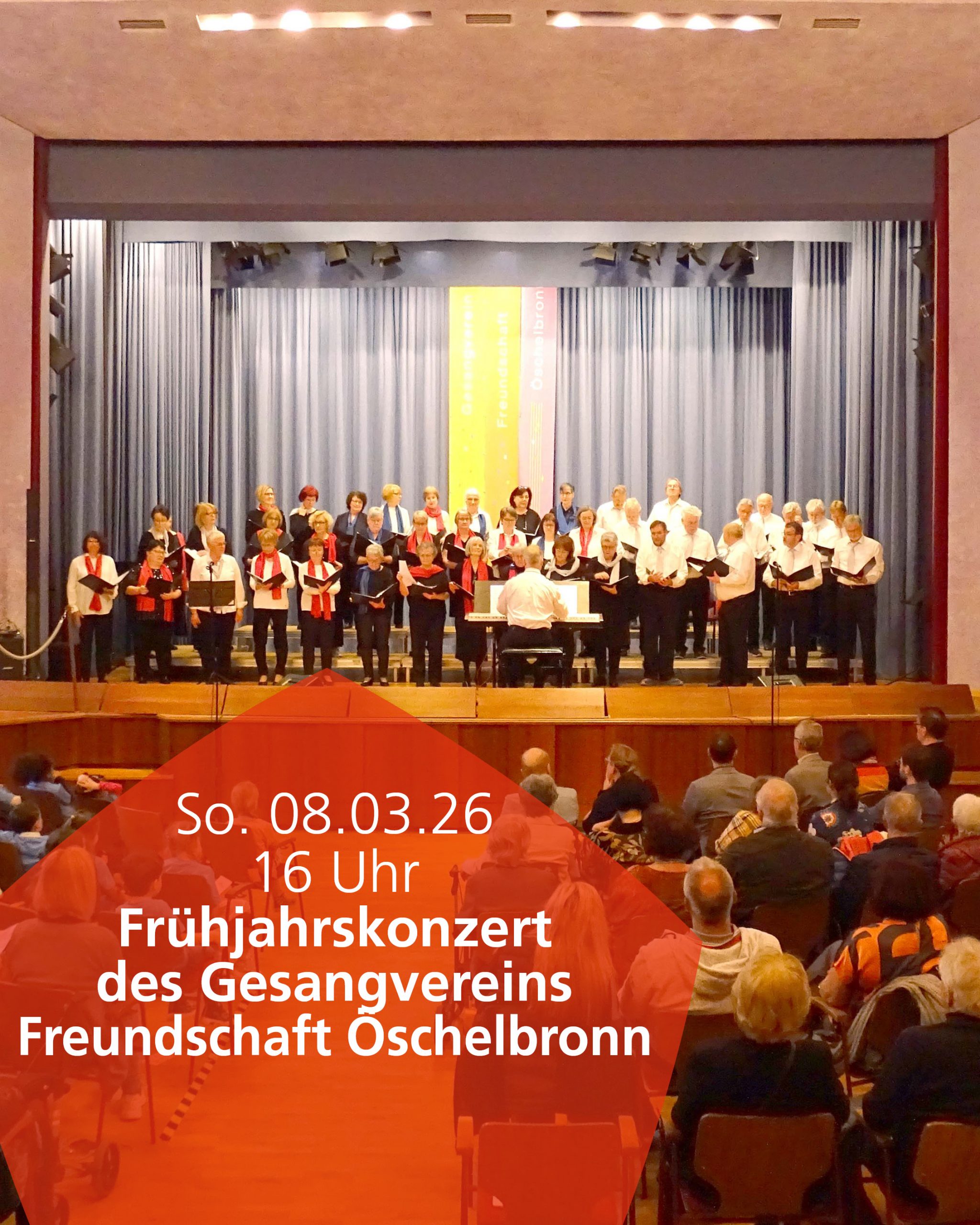 08.03.2026 Frühjahrskonzert des Gesangverein Freundschaft Öschelbronn