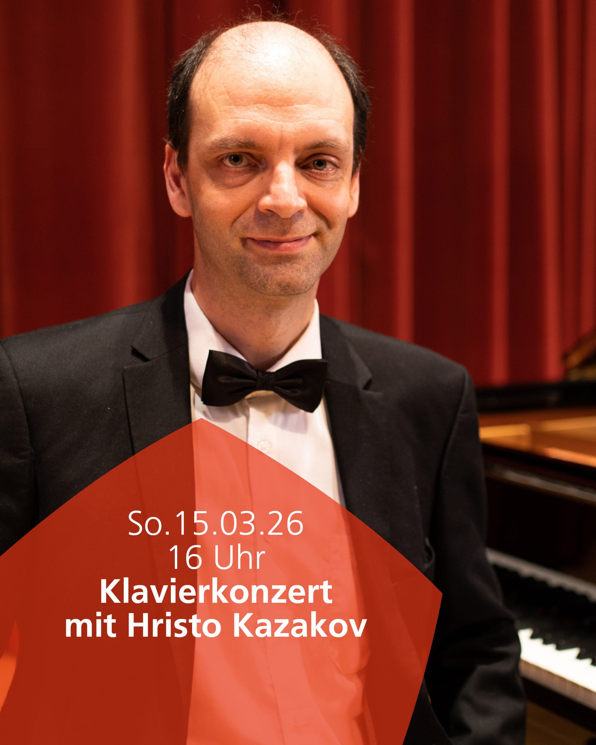 15.03.2026 Klavierkonzert mit Hristo Kazakov