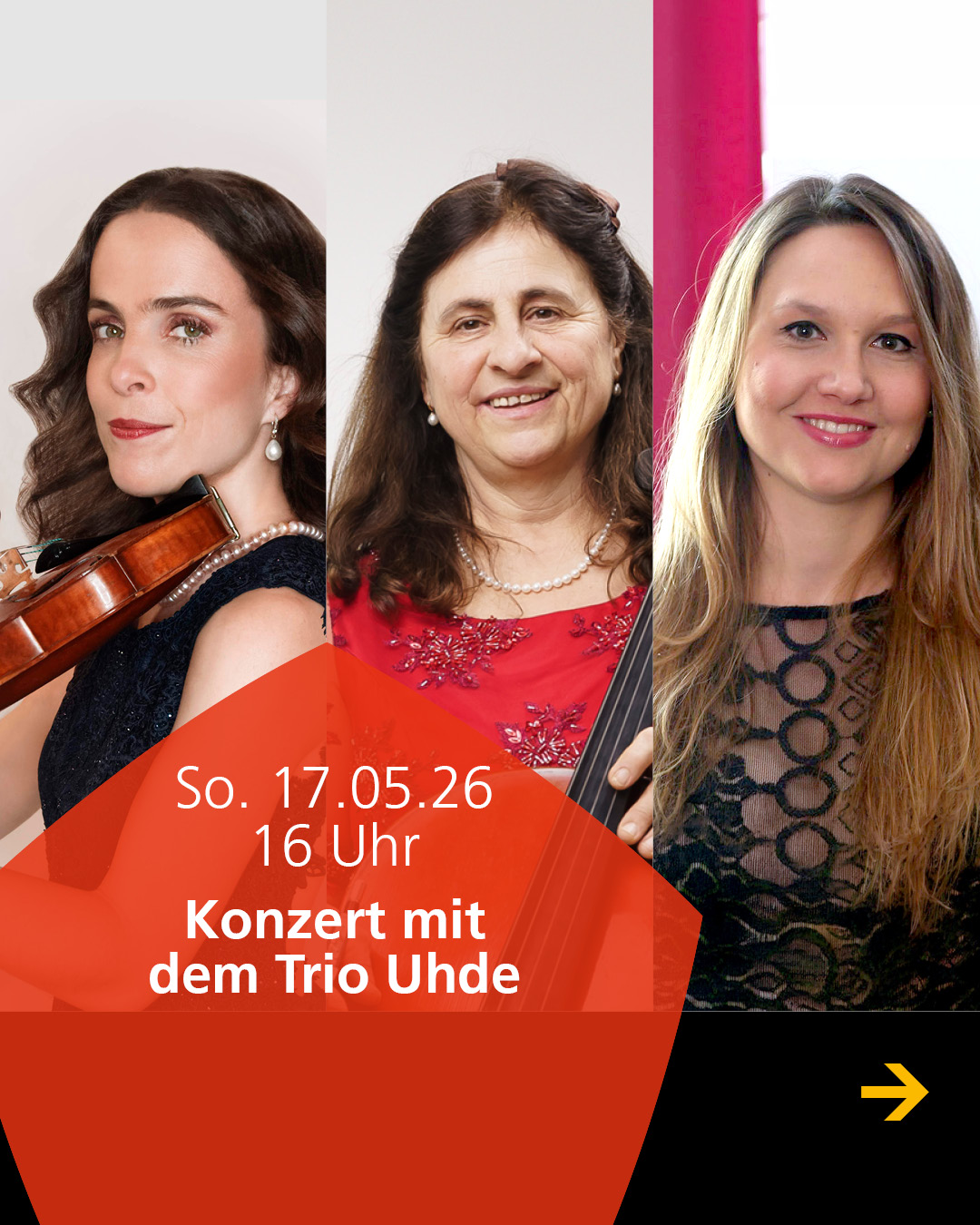 17.05.2026 Konzert mit dem Trio Uhde
