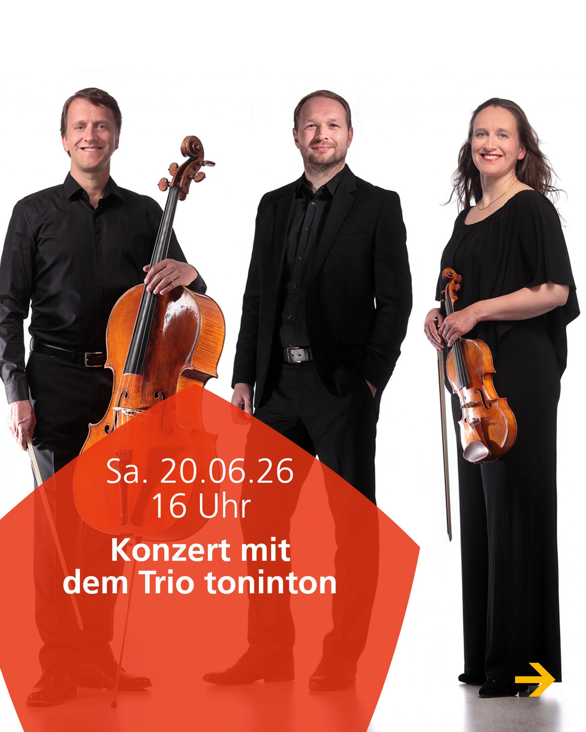 20.06.2026 Konzert mit Trio toninton