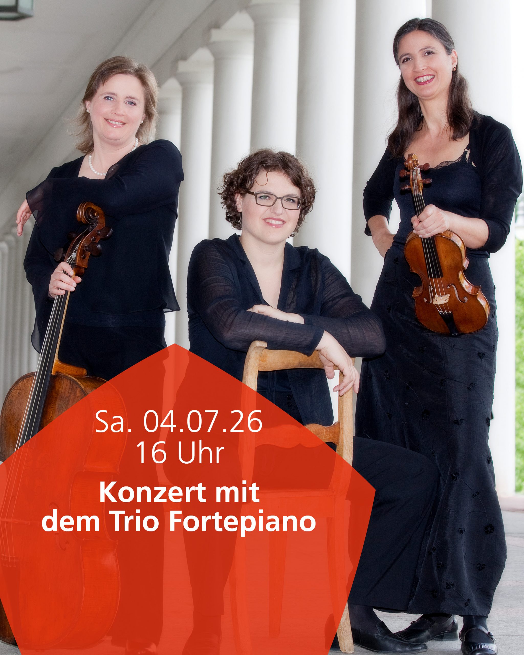 04.07.2026 Konzert mit dem Trio Fortepiano